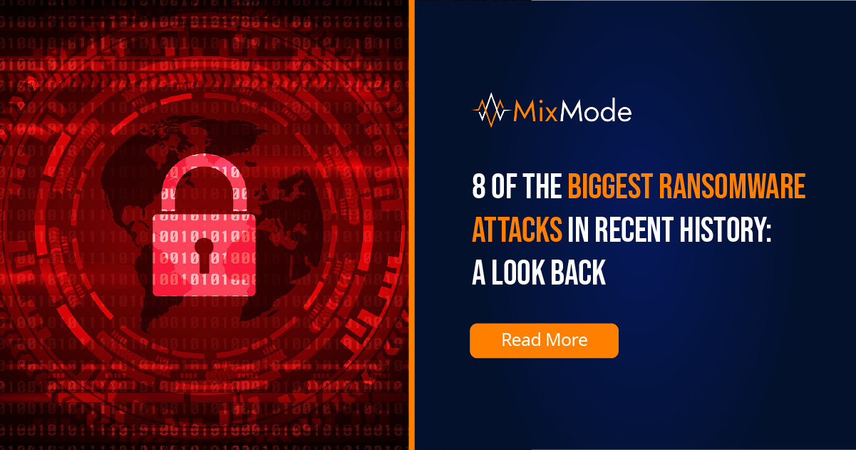 8 of the Biggest Ransomware Attacks in Recent History A Look Back MixMode