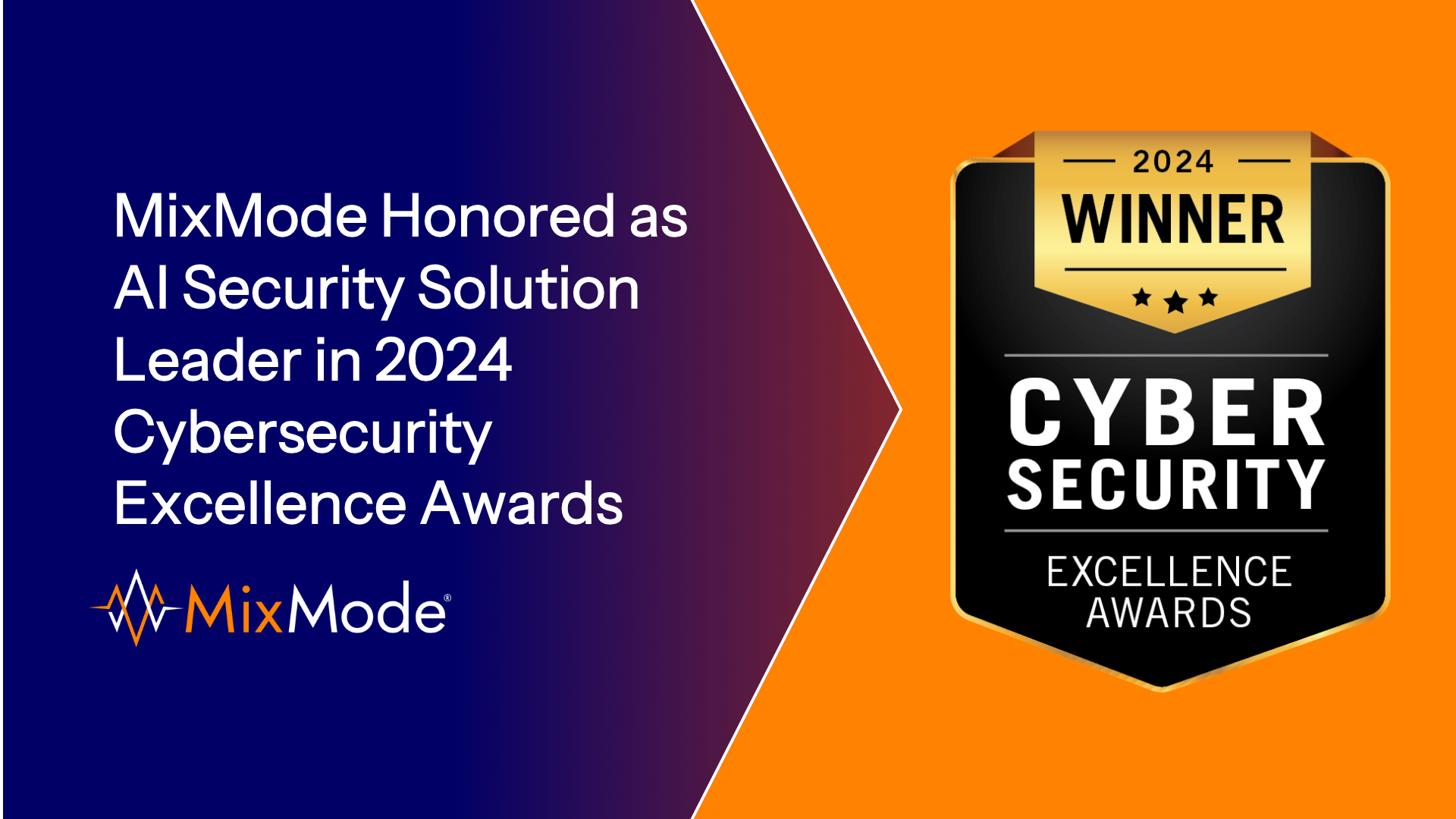 MixMode Honored as AI Security Solution Leader in 2024 Cybersecurity ...